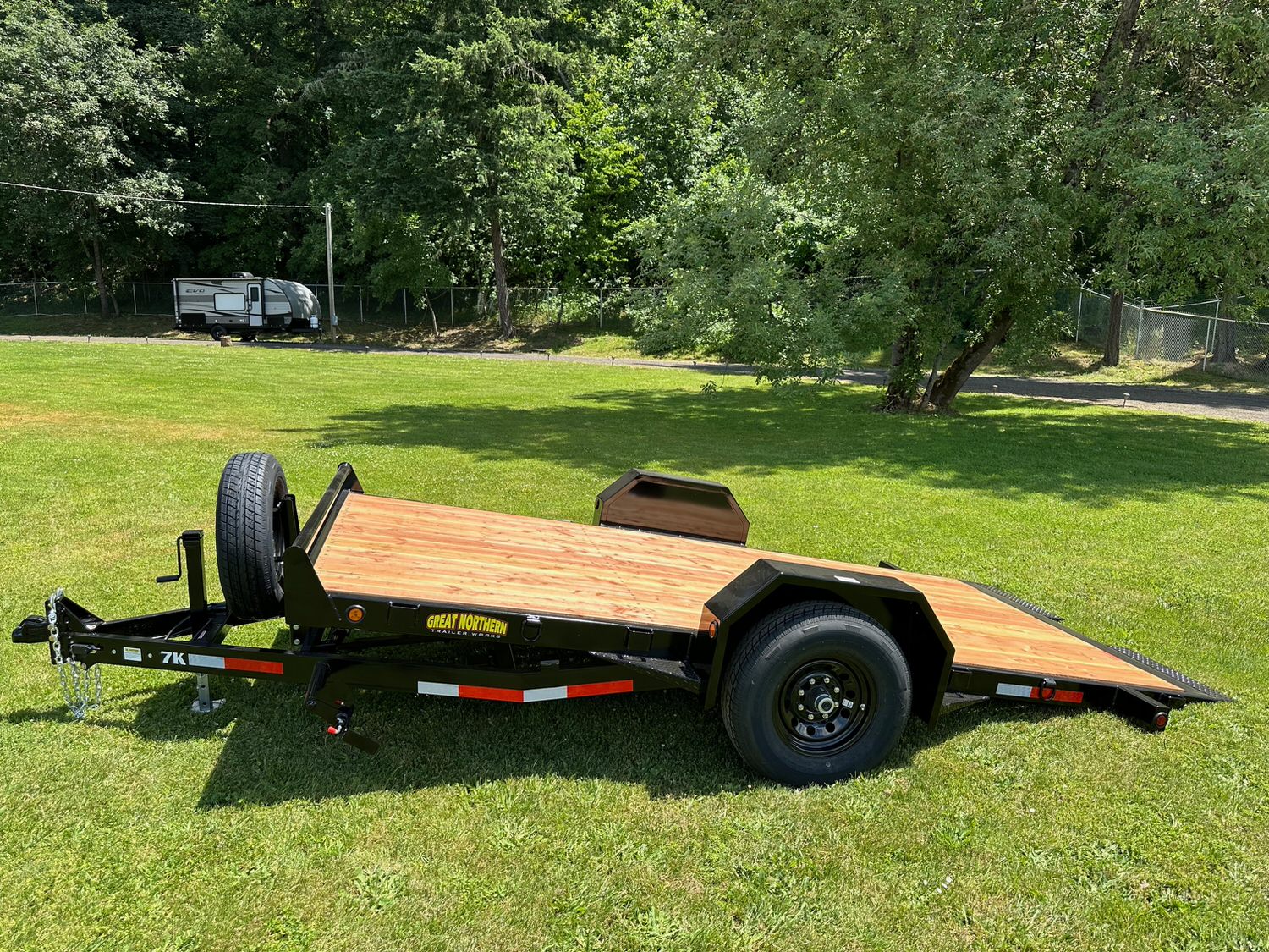 14 FT TILT EQUIPMENT TRAILER